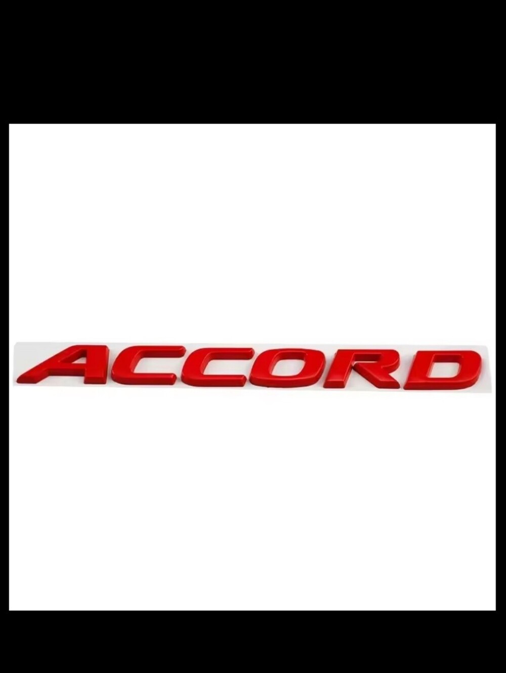 1 Honda Accord Emblem Badge Adhesive Backing Choose Color